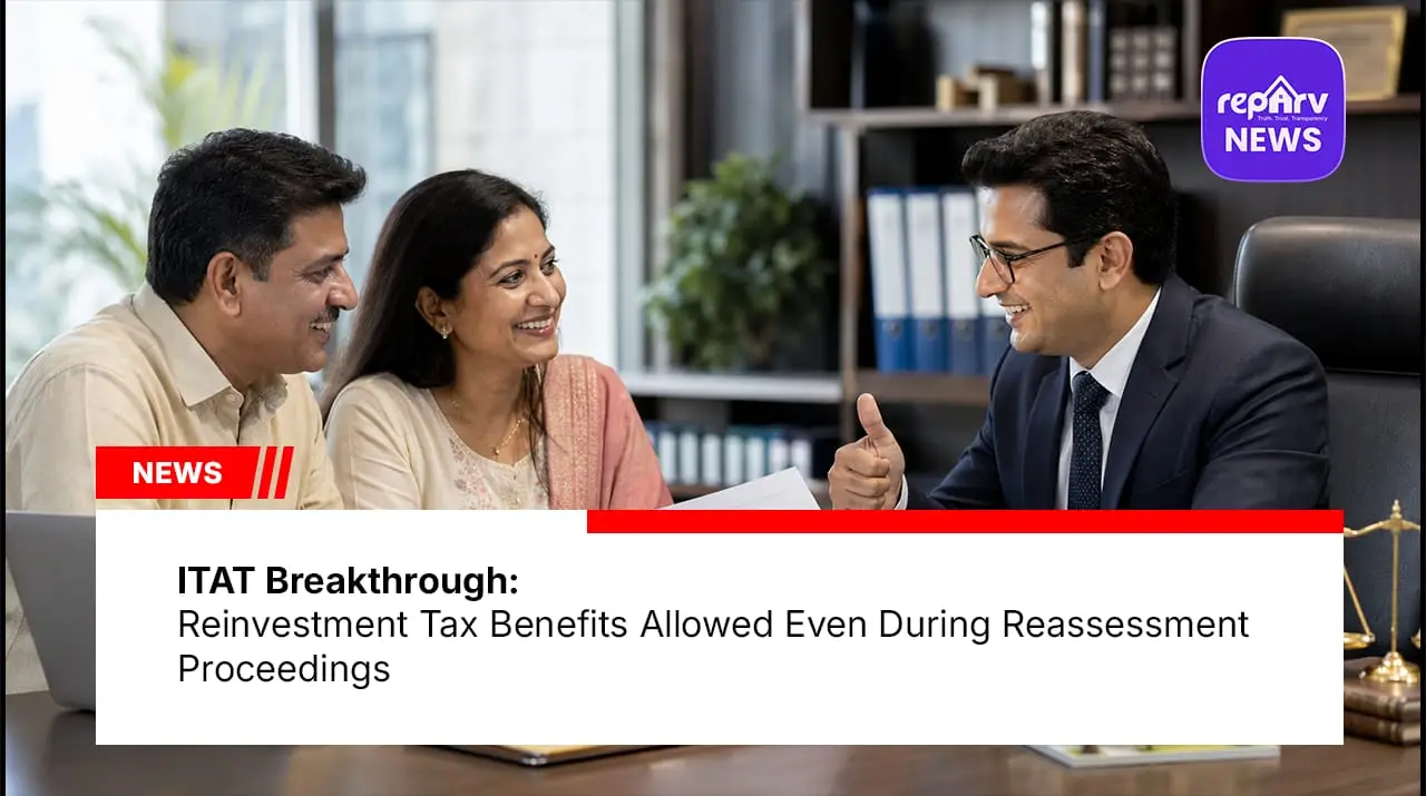 ITAT Breakthrough: Reinvestment Tax Benefits Allowed Even During Reassessment Proceedings